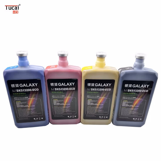 Günstiger Preis Original 100 % Galaxy Eco Solvent Tinte für Epson Dx5 3212ld+ 1812AG+ 1818AA+ Drucker